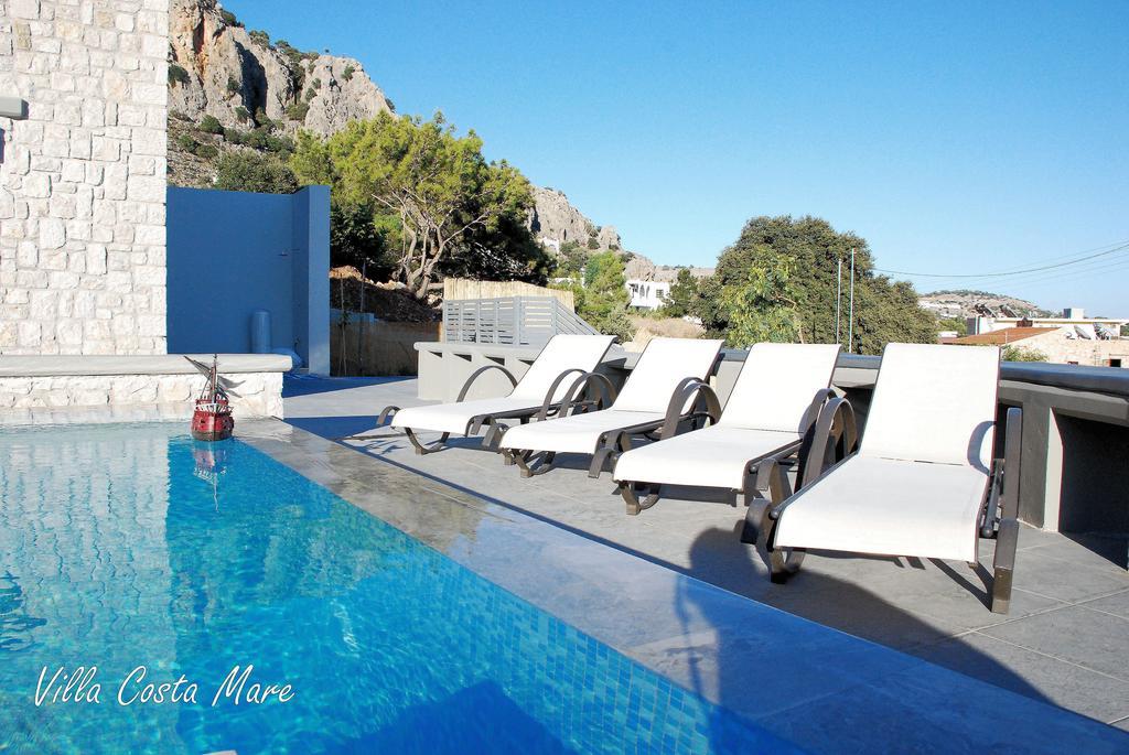 Pefki  Villa Costamare - Enjoy Lazy Days On The Private Pool-Jacuzzi חדר תמונה