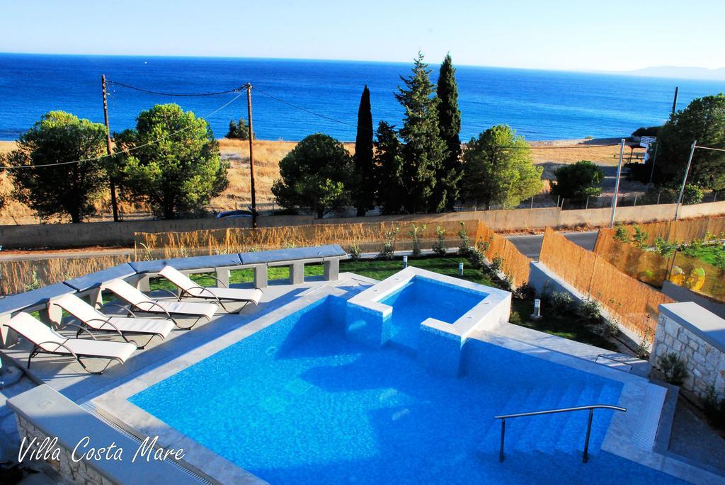 Pefki  Villa Costamare - Enjoy Lazy Days On The Private Pool-Jacuzzi חדר תמונה